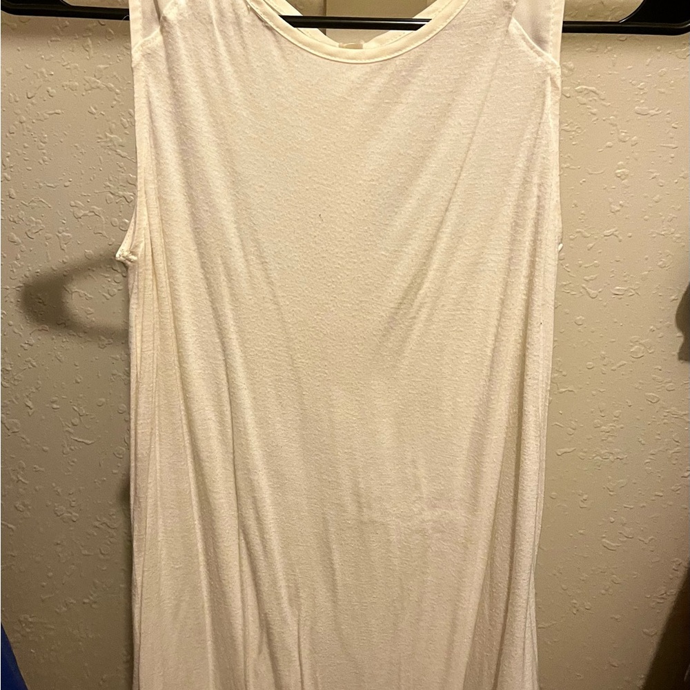 Elegant Cream Tank Top